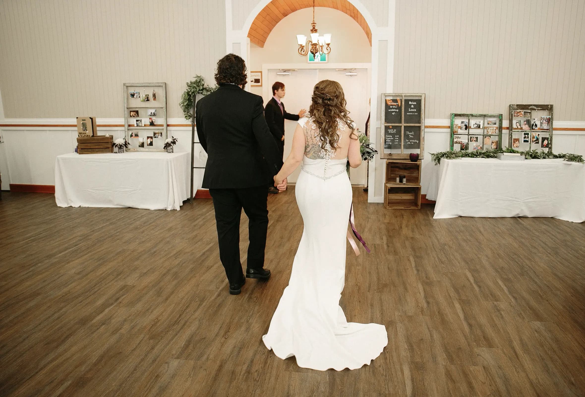 Murrayville Hall interior showing event space